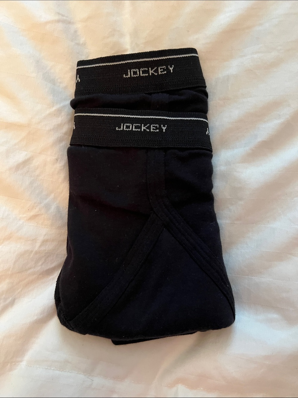 Jockey Men's Black Briefs - Classic Comfort- new- never worn